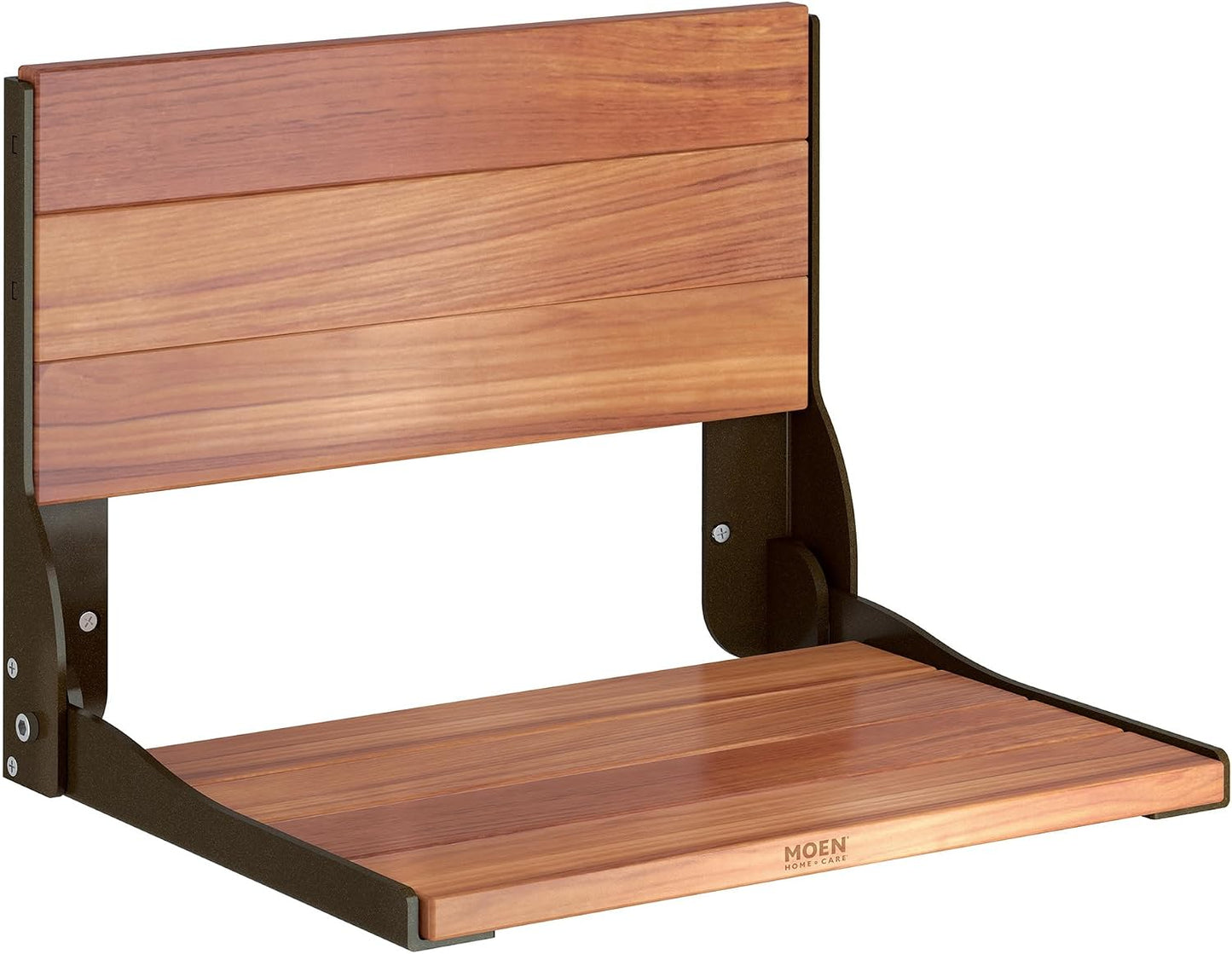 Silla ducha seguridad banco plegable teca aluminio bronce