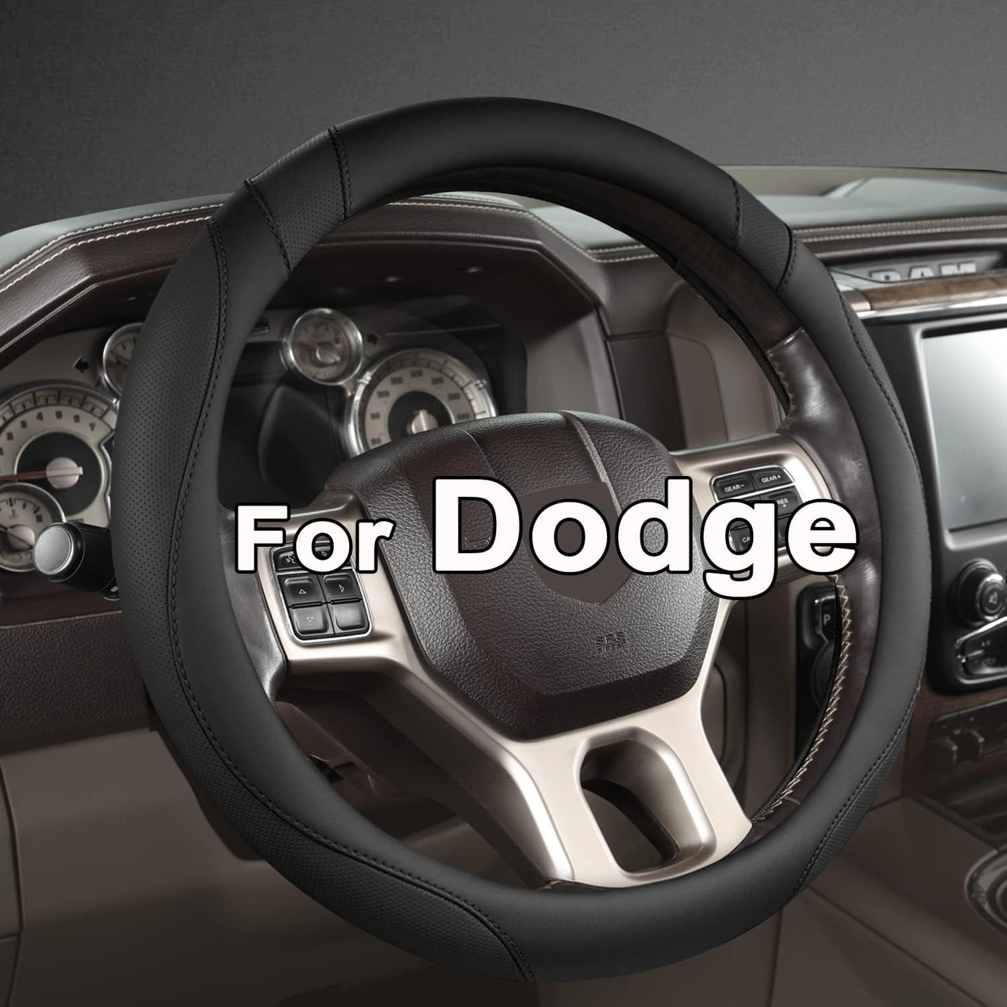 Cubierta volante Dodge RAM Charger Durango 89-11 Negro