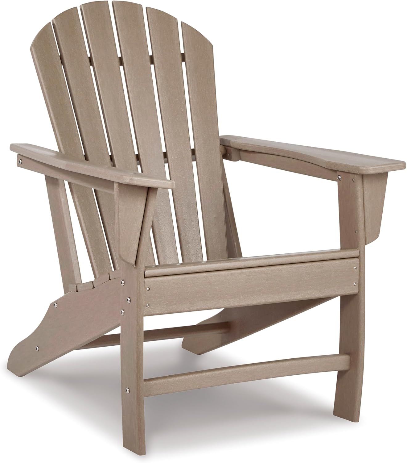 Silla Adirondack Sundown Treasure HDPE color marrón claro