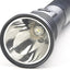 Linterna LED recargable 800 lúmenes 12 V DC color negro