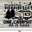 Tapete decorativo 17x30pulg diseño campamento granja hogar