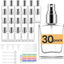 30 Botellas Perfume Vidrio 0.5oz Vacías Recargables