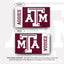 Banderas Texas A&M 3x5pies 100% poliéster interiores exteriores