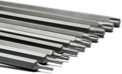 Set 10 Pzas Dados Torx 1/4 y 3/8 80588