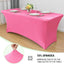 Mantel elastano 8ft para mesas plegables paquete 2 ajustables