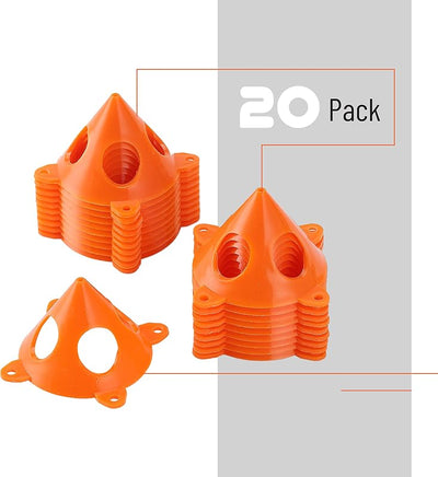 Soportes piramidales para pintura set 20