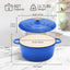 Olla holandesa hierro fundido esmaltado 6qt con tapa