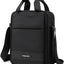 Bolso bandolera A4 para hombre negro impermeable