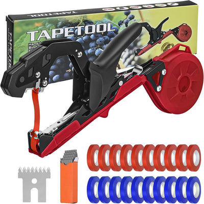 Ametralladora para atar tomates y uvas con cintas y grapas SK5