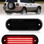 Lente ahumada LED 3 filas para luz lateral Toyota set 2