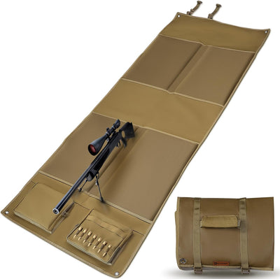 Tapete tiro táctico extra grande acolchado impermeable