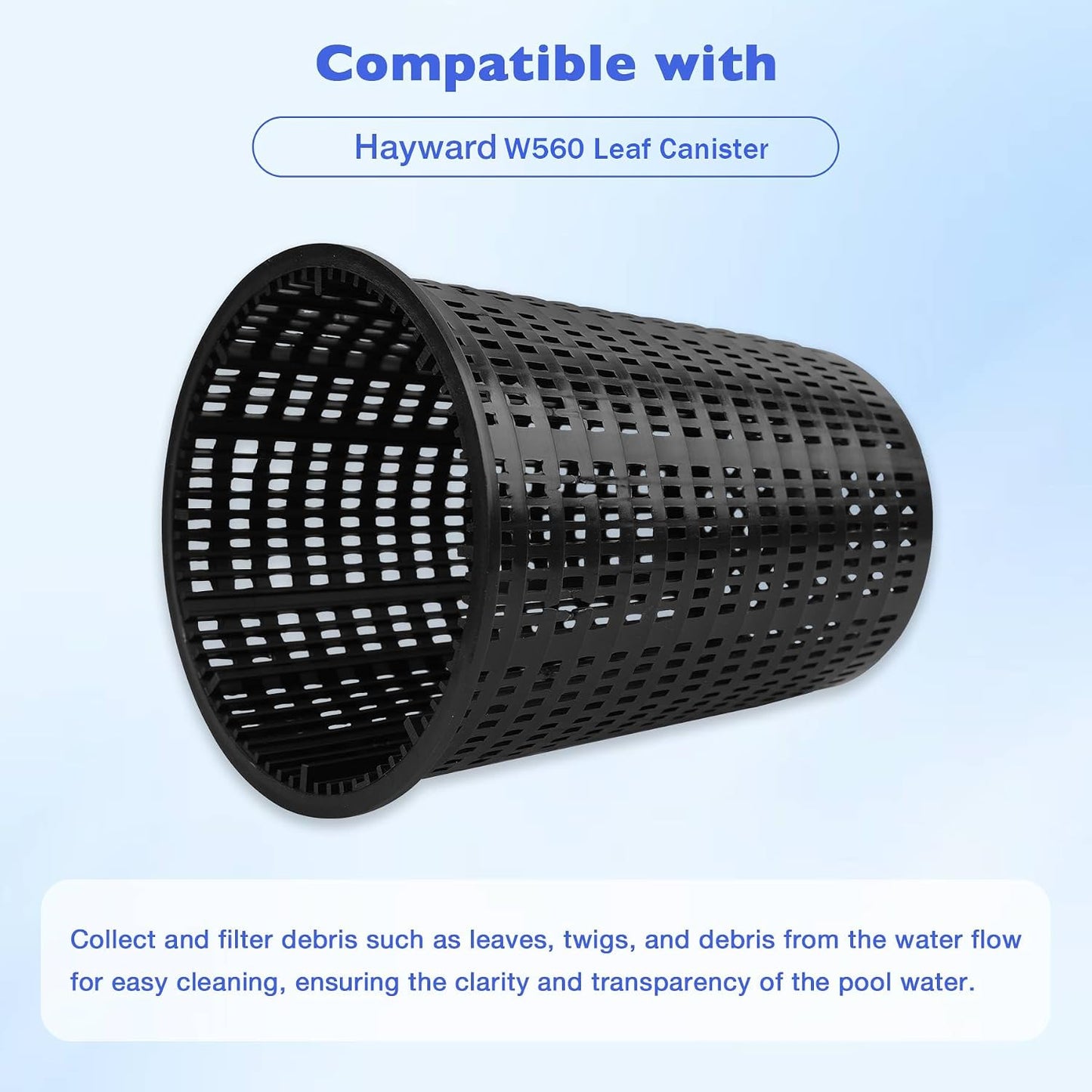 Cesta colector hojas piscina comp Hayward W560