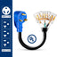 Adaptador NEMA TT-30P a 3X5-15/20R con LED