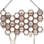 Organiz. aretes colgantes madera nogal