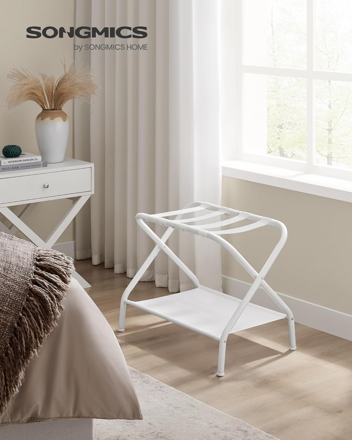 Bastidor para maleta plegable con estante 27.2x15"