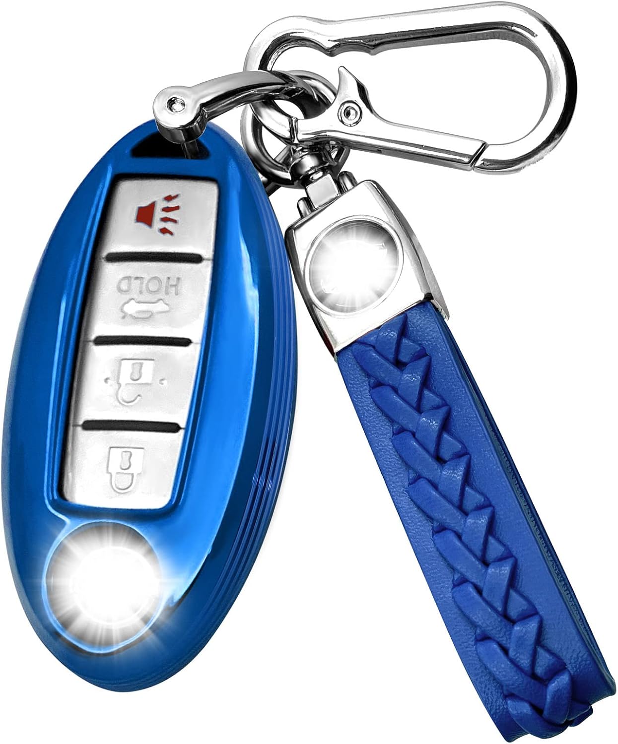 Estuche llave TPU comp Nissan Infiniti Maxima Qashqai