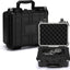 Estuche plástico IP67 13.4x11.6x6 con espuma