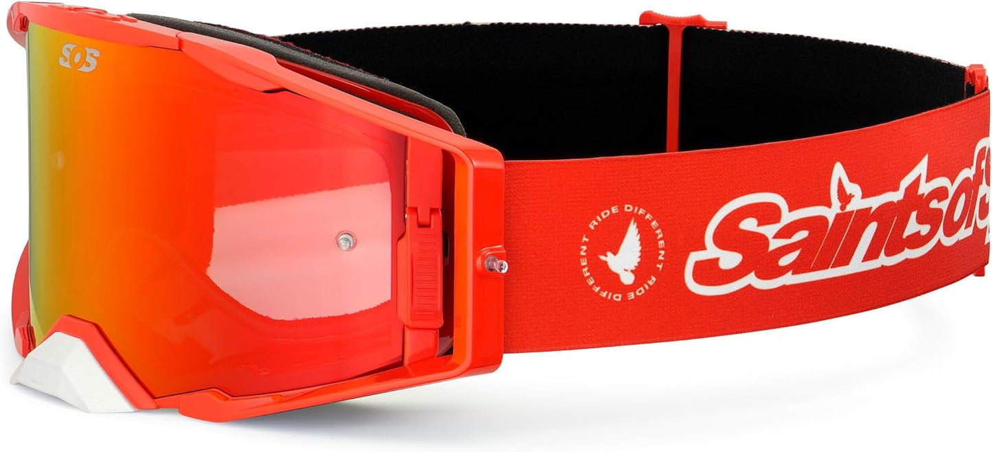 Gafas motocross lentes intercambiables antiniebla
