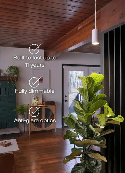Luz LED blanca grande para plantas medianas y grandes