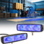 Luz LED azul montacargas 30W 12-100V ajustable AGV almacén