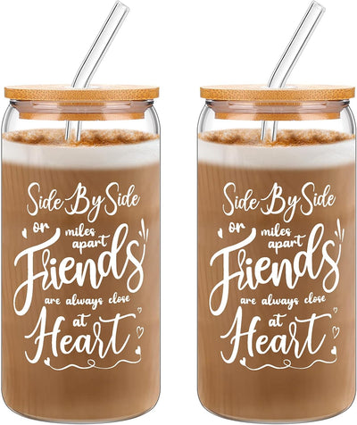 2 Pzas Vaso Vidrio 16oz Regalo Entrenador Cumpleaños