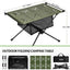Mesa plegable camping al aire libre de aluminio con bolsa