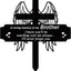 Estacas conmemorativas impermeables para cementerio