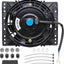 Ventilador radiador 6" 650CFM 12V universal con kit