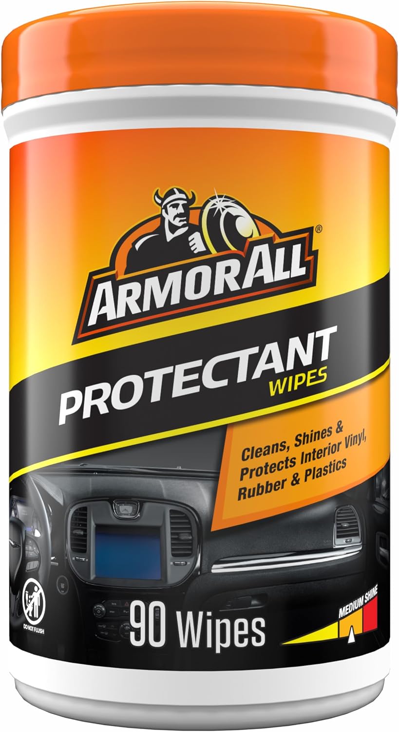 Toallitas protectoras UV para interior auto 90uds
