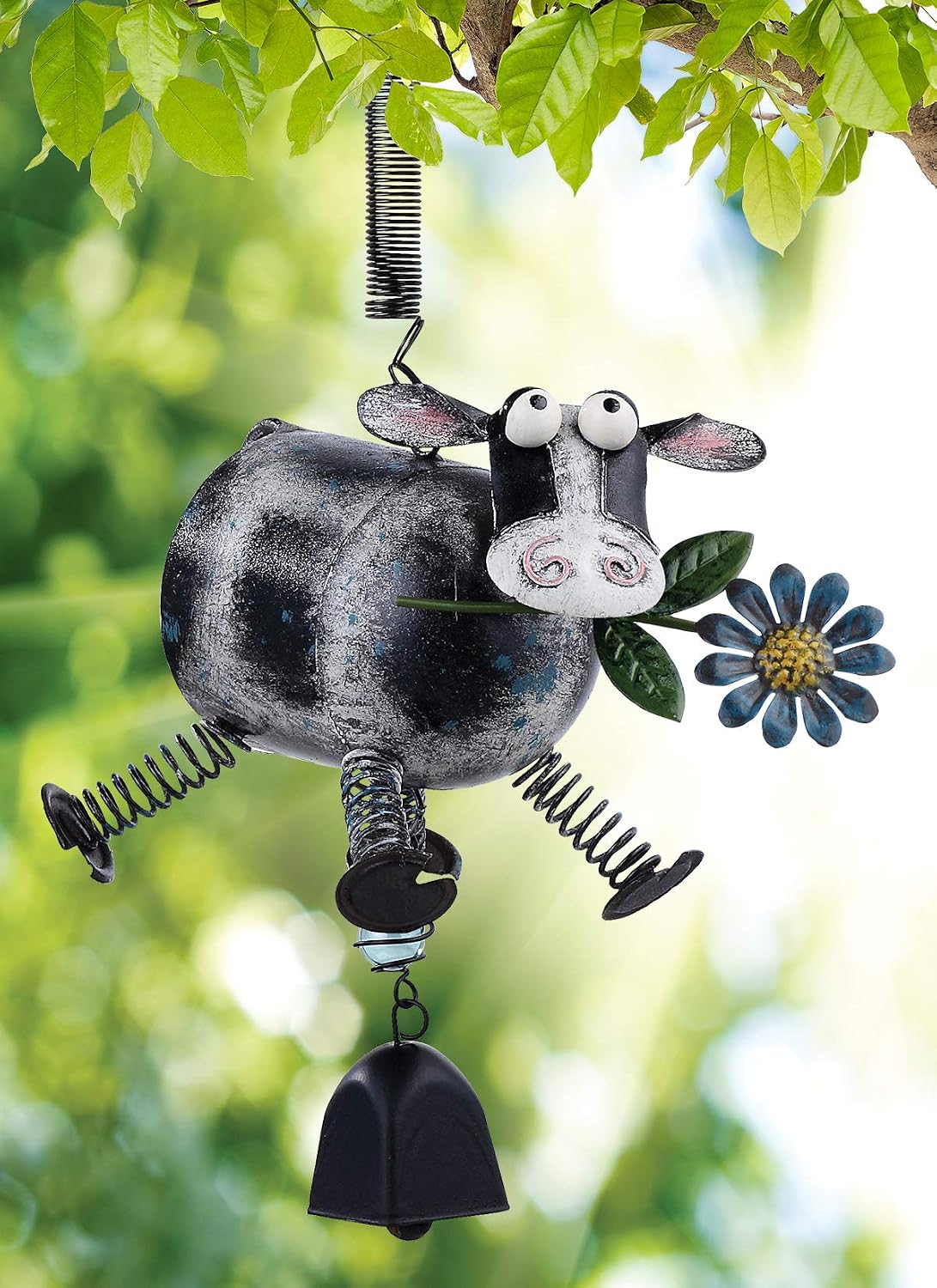 Vaca elástica para colgar decoración