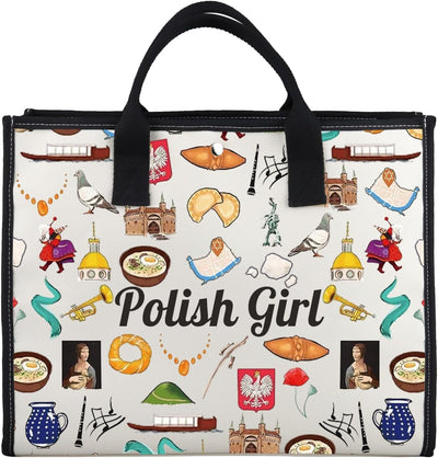 Bolsa maquillaje puntos referencia polacos regalo