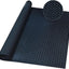 Tapete goma antiderrap 4x6ft negro para hogar y garaje