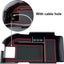 Bandeja consola central Camry XLE/XSE 18-23 USB rojo