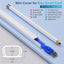 Cubiertas cables pared 204pulg autoadhesivas pintables