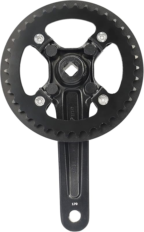 Set bielas bicicleta montaña 6.693" acero 38/40T/42T