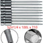 10 Pzas Vástago Hex T10 3.94pulg Acero Torx Magnético