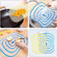 Set 10 Cuchillos Cocina con Tabla Cortar Niños y Adultos