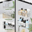 Estante ducha acero inox 304 2 niveles plateado