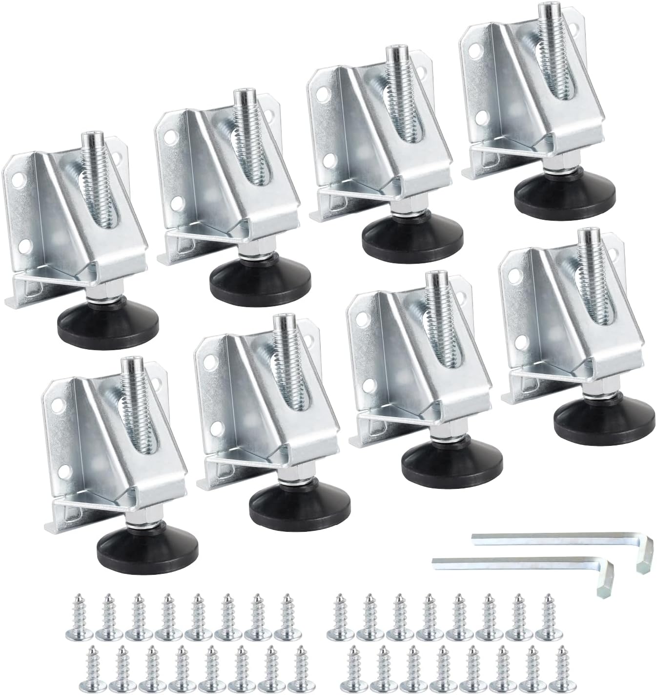 Niveladores patas 8 pzas ajustables para muebles
