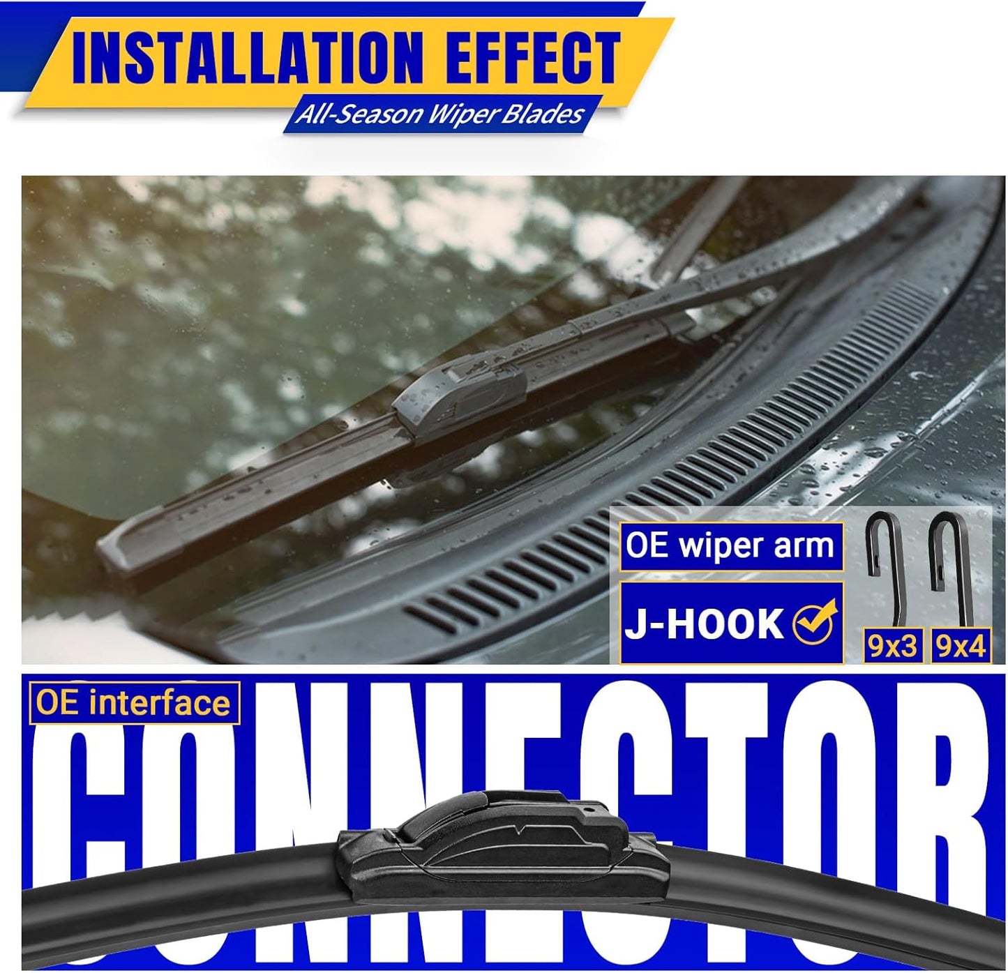 3 Limpiaparabrisas Repuesto Honda Pilot 16-22 26/24/14"