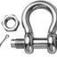 Grilletes anillo acero inox 1/4 5/16 3/8 1/2 grado marino