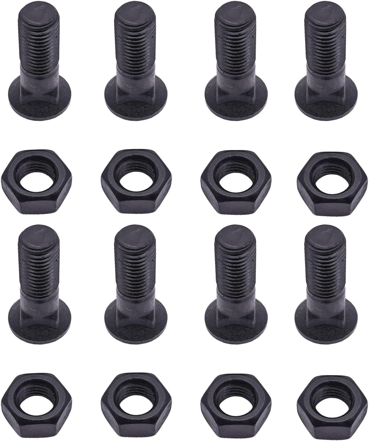 8 Cuchillas Arado 5/8-11 x 2-1/4 Pernos Quitanieves Tractor