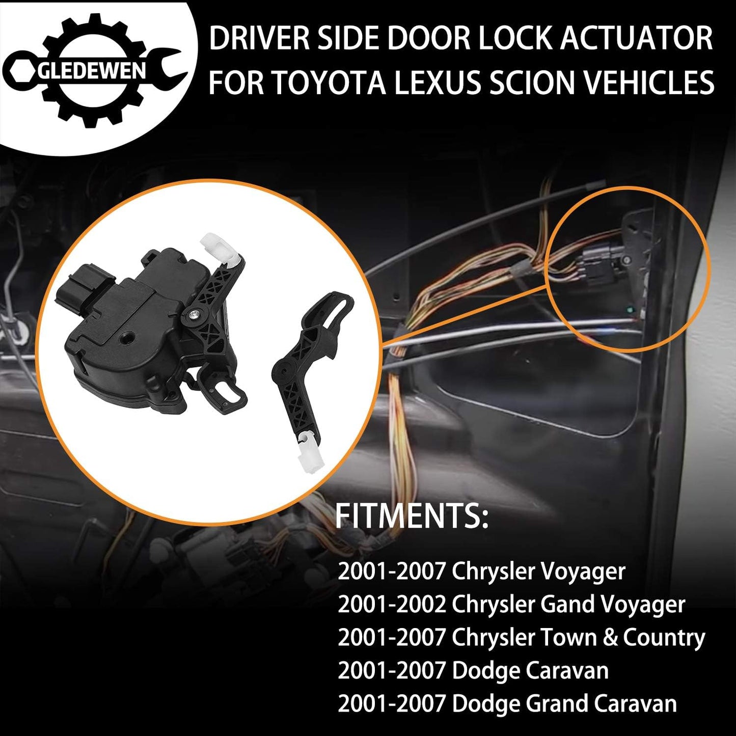 Actuador puerta deslizante Chrysler Voyager 2001-07