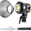 Luz LED 80W CRI97 5600K con reflector para video y fotografía