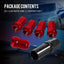 20 Tuercas Rueda M12x1.5 Ranura Cerrada Comp Chevy Honda