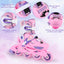 Patines Inline Ajustables para Niños con Luces y Protección