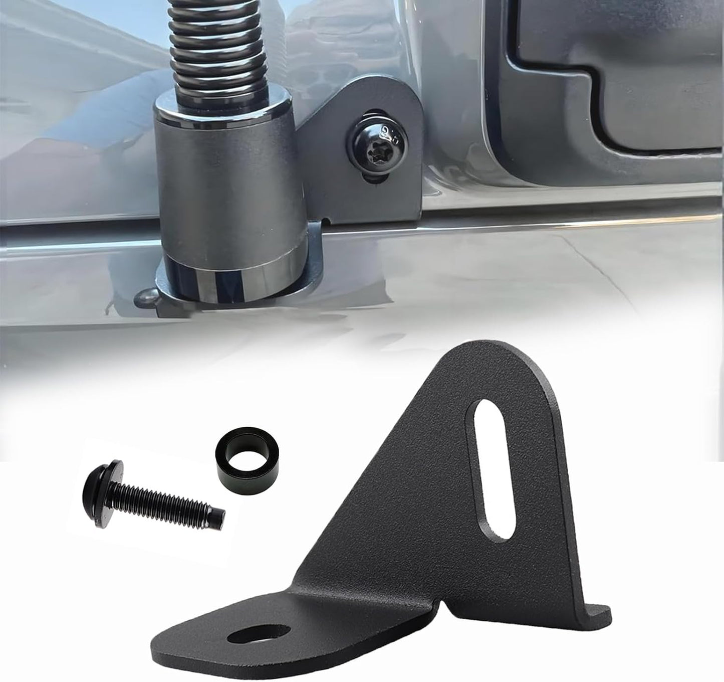 Soporte antena Jeep JL/JLU Gladiator JT 2018-24 comp CB/GMRS