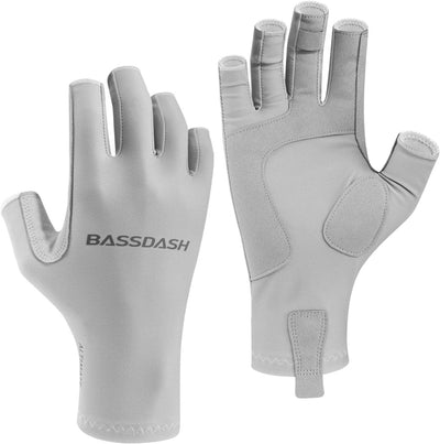 Guantes UPF 50 para mujer sin dedos deporte y senderismo