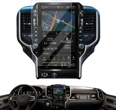 Protector pantalla Dodge Ram 14.4" vidrio templado 9H