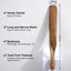 2 Pzas Spurtle de Madera para Masa Madre Cocina